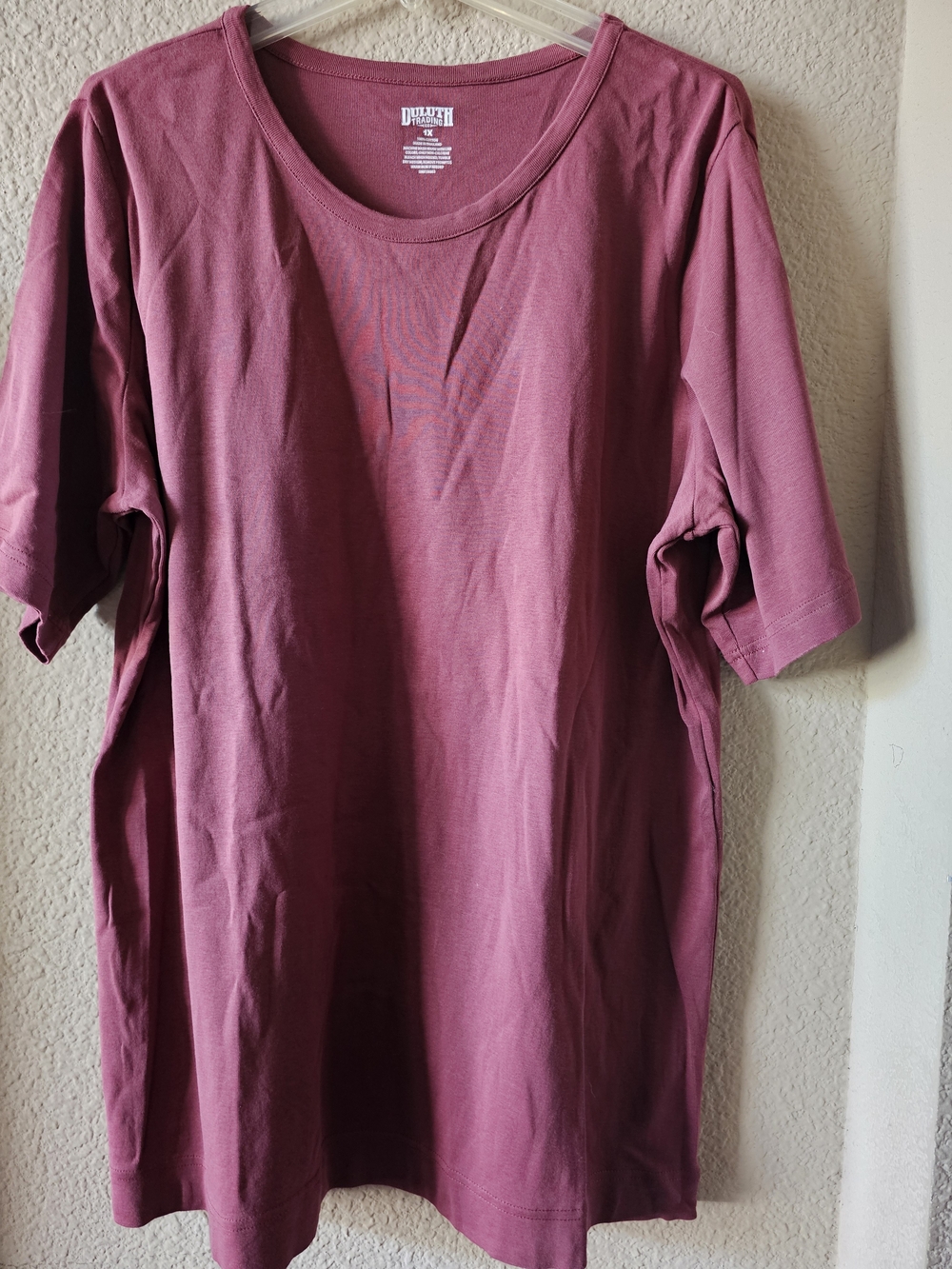 Duluth Trading Co Short-Sleeve Crew Tee in Dusty Mauve